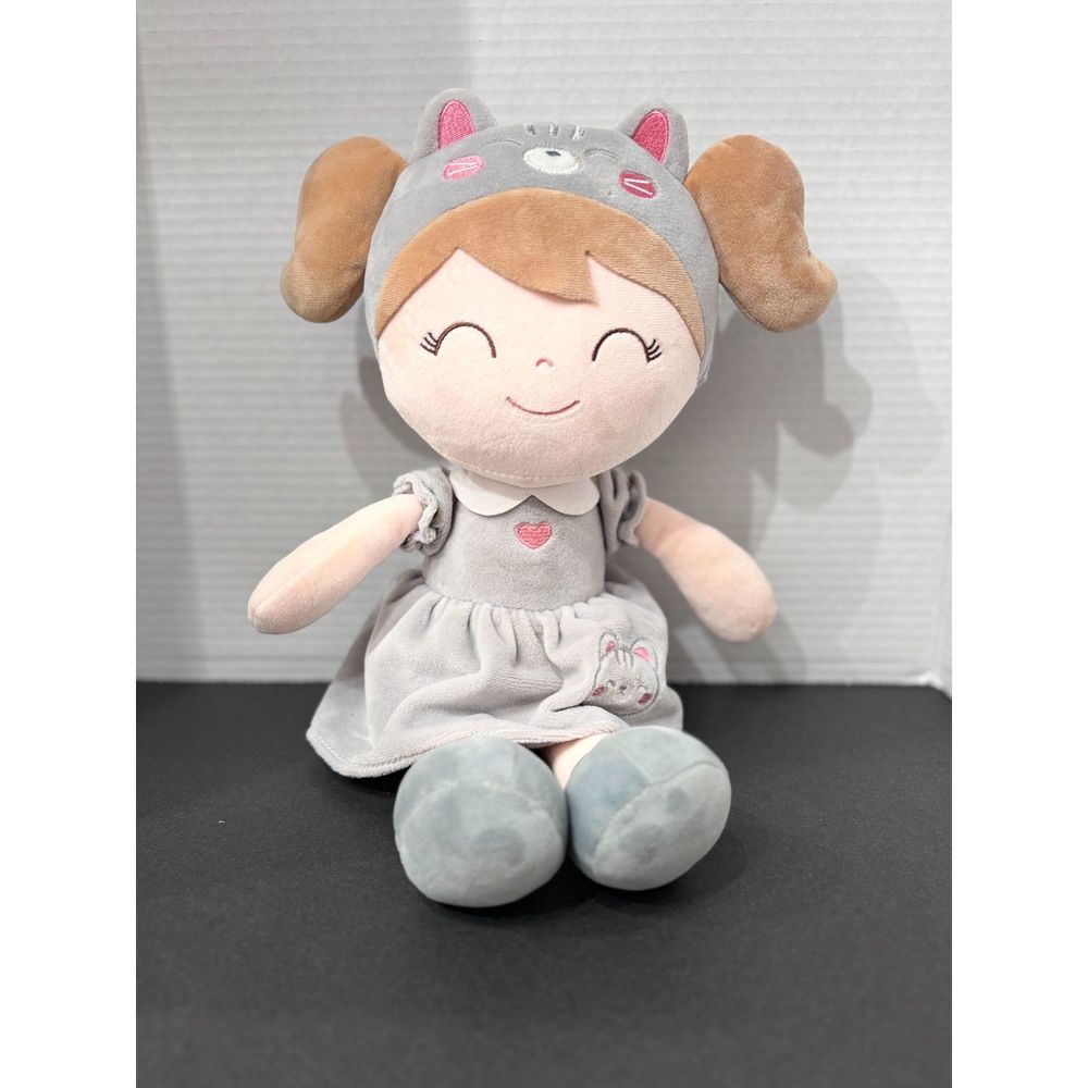 Gloveleya Baby Doll Girl Gifts Soft Plush Kitty Cat Dolls Girls Toy 14" Meow
